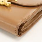 Celine Small Flap Wallet Triomphe Trifold Calf — view 9