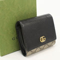 Gucci Compact Wallet Double Bifold GG Supreme