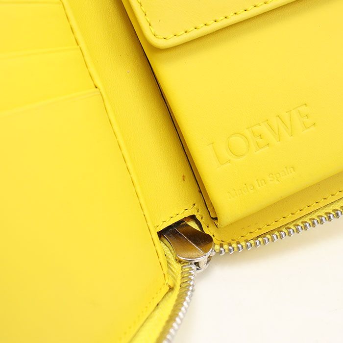 Loewe Square Zip Wallet Puzzle Bifold Calf — view 9