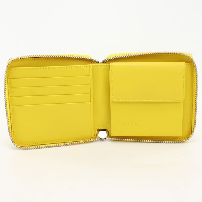Loewe Square Zip Wallet Puzzle Bifold Calf — view 3