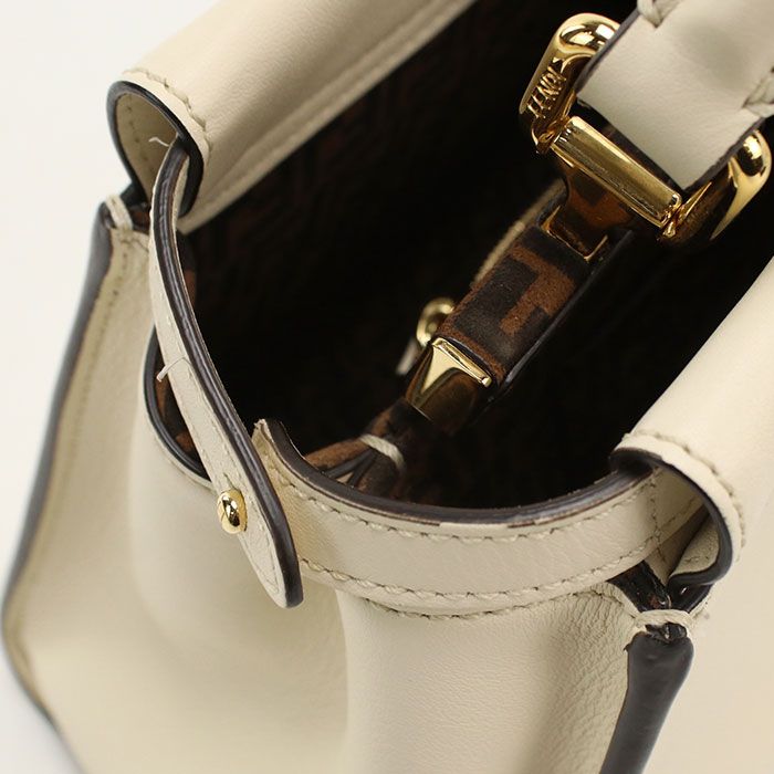 Fendi 2-Way Peekaboo Handbag Calf — view 6