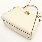Fendi 2-Way Peekaboo Handbag Calf — view 2