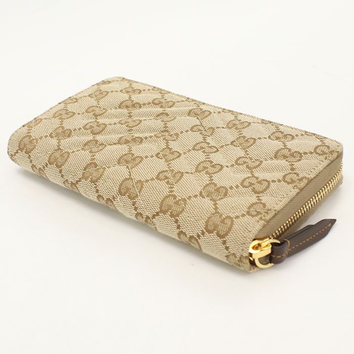 Gucci Zip Around Wallet GG Marmont Canvas — view 2