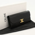 Celine Large Wallet Triomphe Bifold Calf