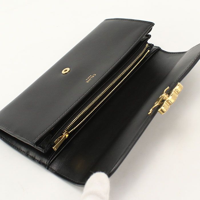 Celine Large Wallet Triomphe Bifold Calf — view 3