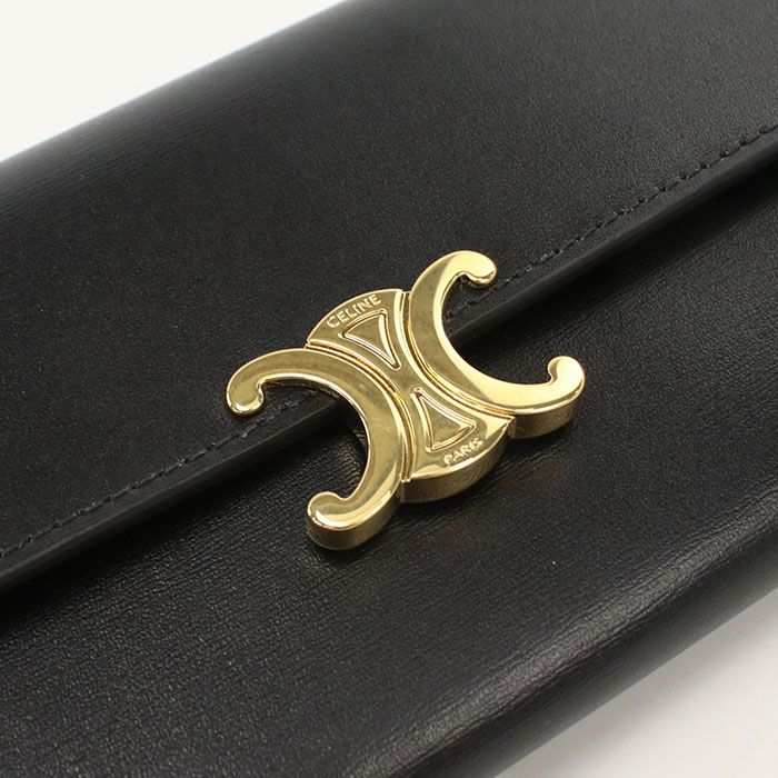 Celine Large Wallet Triomphe Bifold Calf — view 7