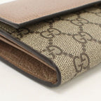Gucci Bicolor Continental Wallet Double Bifold GG Supreme — view 6