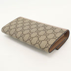 Gucci Bicolor Continental Wallet Double Bifold GG Supreme — view 2