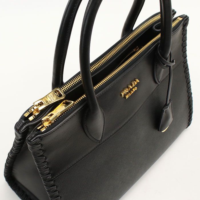 Prada 2-Way Saffiano Leather Tote — view 8
