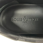 Louis Vuitton Sneakers 9 Black Dark Gray Silver Damier Graphite Leather — view 5