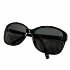 Chanel Side Chain CC Logo Eyewear Sunglasses Black Demo Lens