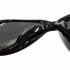 Chanel Side Chain CC Logo Eyewear Sunglasses Black Demo Lens — view 8