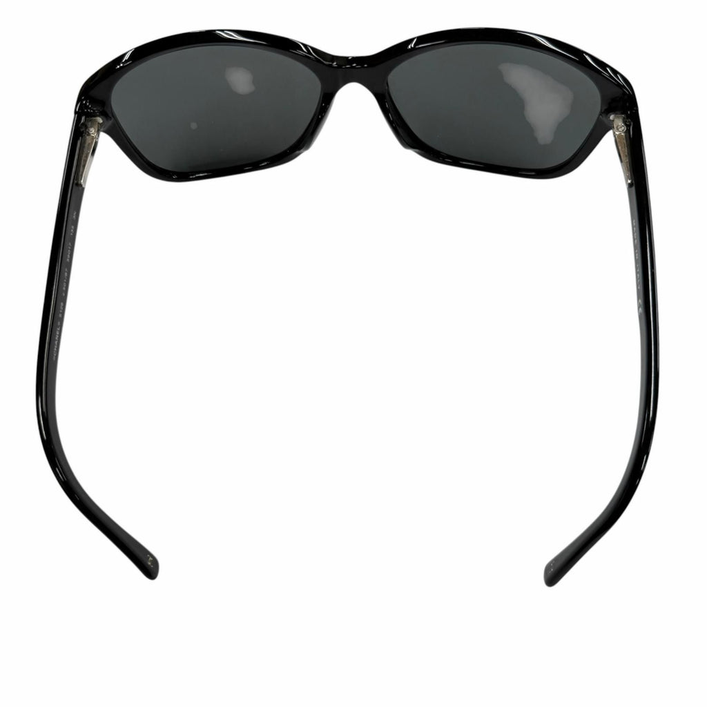 Chanel Side Chain CC Logo Eyewear Sunglasses Black Demo Lens — view 5