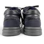 Chanel Suede Leather with CC Logo Low Cut Sneakers Black — view 5