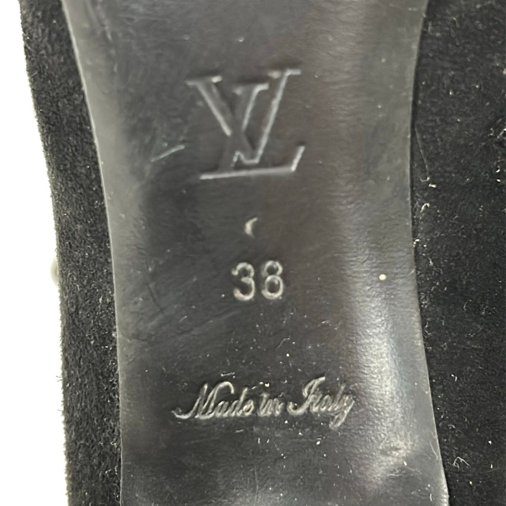 Louis Vuitton Long Boots 38 Black — view 7