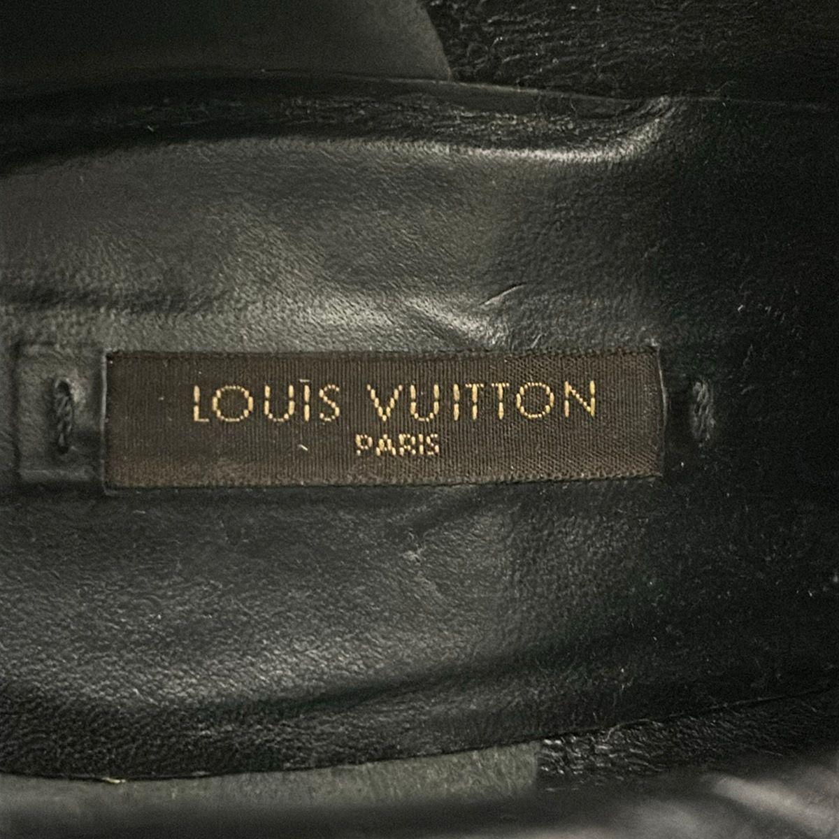 Louis Vuitton Long Boots 38 Black — view 6