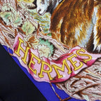 Hermes Carre 90 Faune Et Flore du Texas Wildlife Illustrated Guide to Flora and — view 8