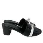 Hermes Gigi 50 Kelly Buckle Leather Sandals — view 4
