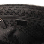 Gucci Clutch Second Canvas Logo Plate Black — view 6