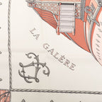 Hermes Carre 90 Queen Coronation Vue du Carrosse de la Galere la Reale Scarf — view 3