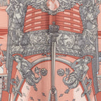 Hermes Carre 90 Queen Coronation Vue du Carrosse de la Galere la Reale Scarf — view 2