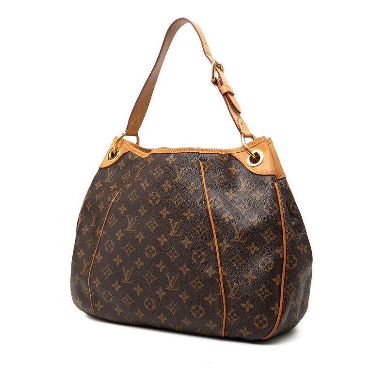 Louis Vuitton Monogram Galleria PM Shoulder Bag Brown Leather — view 2