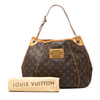 Louis Vuitton Monogram Galleria PM Shoulder Bag Brown Leather — view 7