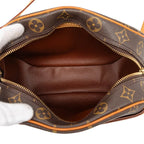 Louis Vuitton Monogram Blois Crossbody Shoulder Bag Brown Leather — view 4