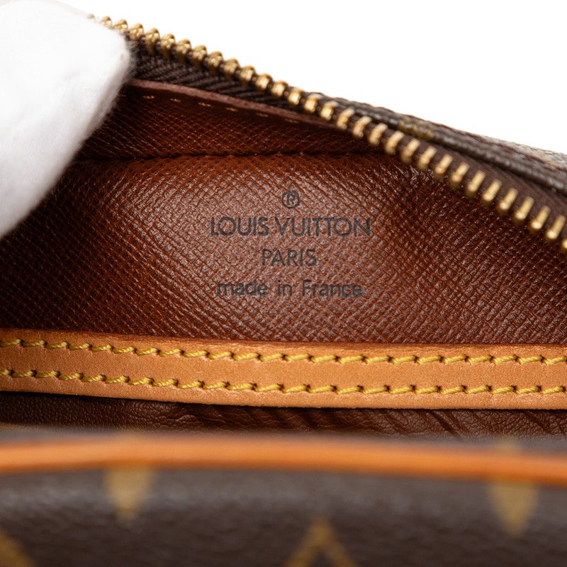 Louis Vuitton Monogram Blois Crossbody Shoulder Bag Brown Leather — view 5