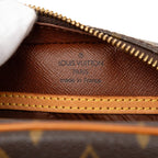 Louis Vuitton Monogram Blois Crossbody Shoulder Bag Brown Leather — view 5
