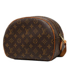 Louis Vuitton Monogram Blois Crossbody Shoulder Bag Brown Leather — view 2
