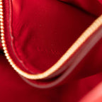 Celine Classic Box Crossbody Shoulder Bag Red Leather — view 6