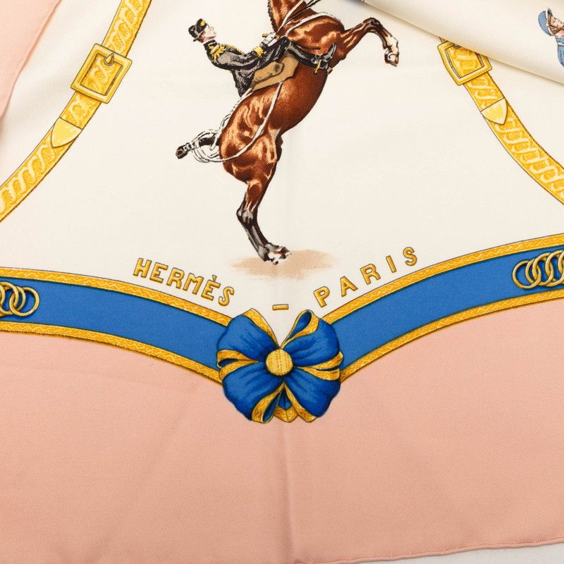 Hermes Carre 90 Ecole Francaise D'equitation French National Riding School — view 3
