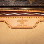 Louis Vuitton Monogram City GM Tote Shoulder Bag Brown Leather — view 6