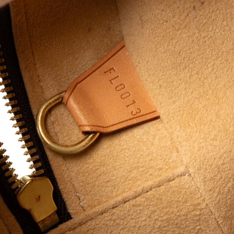 Louis Vuitton Monogram City GM Tote Shoulder Bag Brown Leather — view 7
