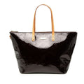 Louis Vuitton Monogram Vernis Bellevue GM Tote Amarante Purple Patent Leather