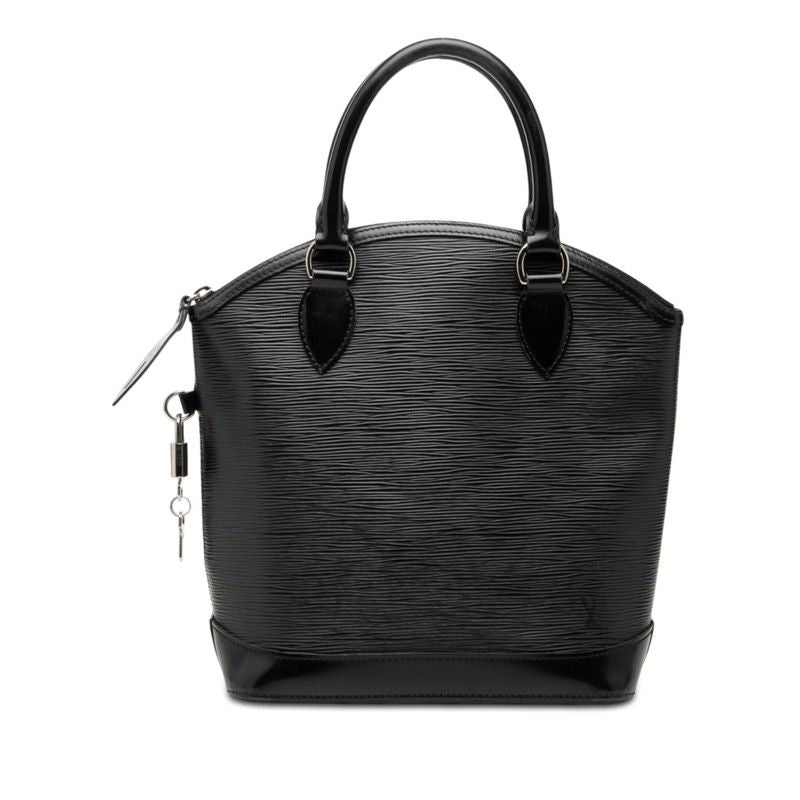 Louis Vuitton Epi Lockit PM Handbag Noir Black Leather
