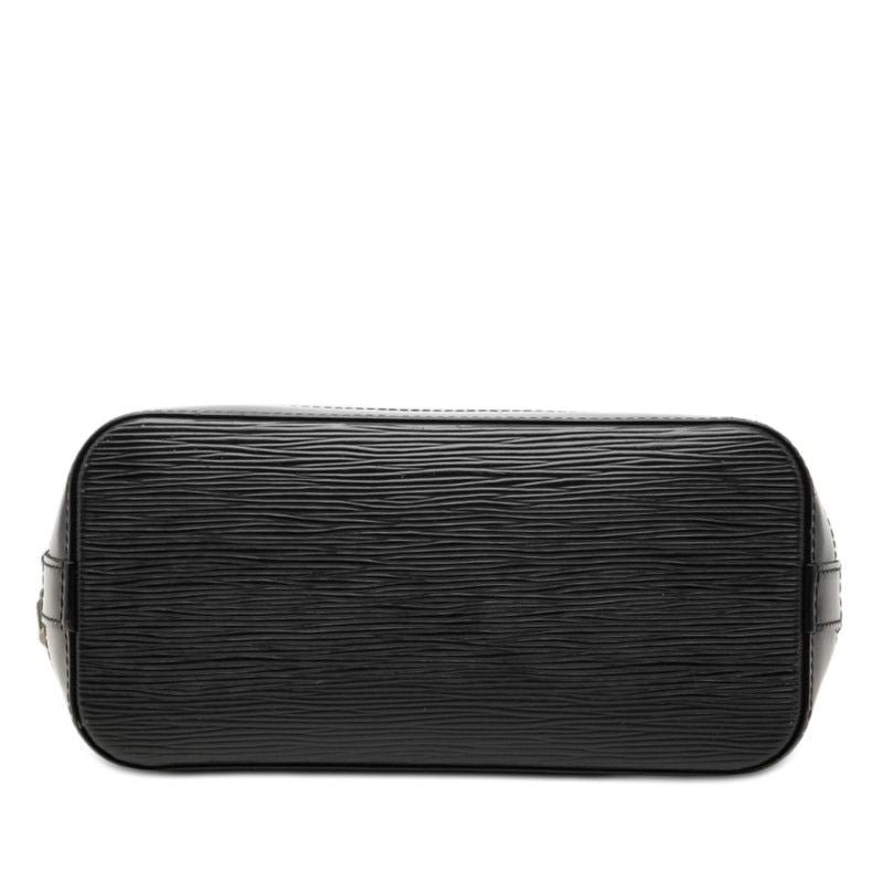 Louis Vuitton Epi Lockit PM Handbag Noir Black Leather — view 3