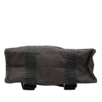 Hermes Her Line a Dos Backpack 2-Way Handbag Gray Canvas — view 3