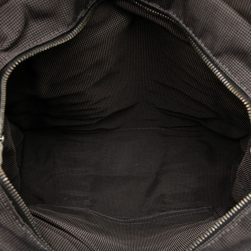 Hermes Her Line a Dos Backpack 2-Way Handbag Gray Canvas — view 4
