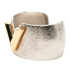 Louis Vuitton Calf Essential Colorama Bracelet Bangle S Silver Gold Metal — view 2