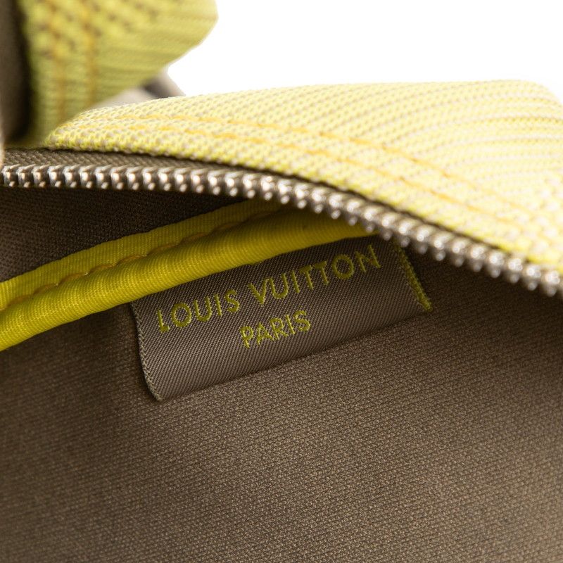 Louis Vuitton Damier Jean Weatherly LV Cup Crossbody Shoulder Bag Yellow Canvas — view 5