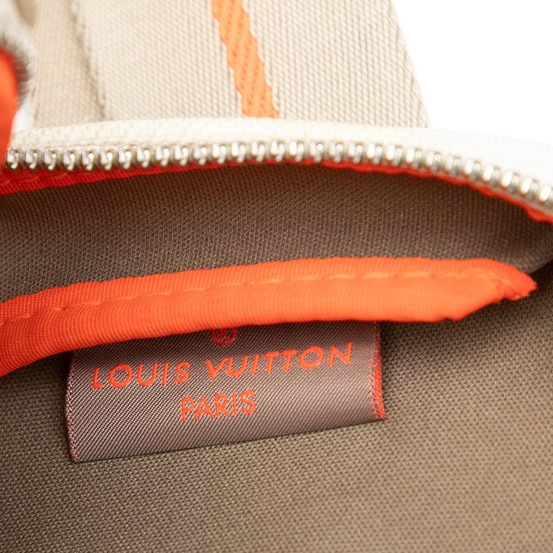Louis Vuitton Damier Jean Weatherly LV Cup Crossbody Shoulder Bag White Canvas — view 5