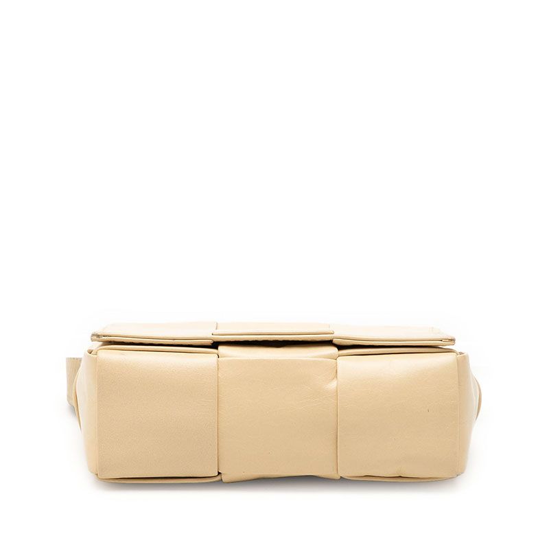 Bottega Veneta Candy Cassette Crossbody Shoulder Bag Melon Washed Leather — view 3