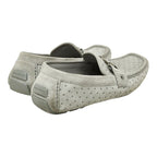Louis Vuitton Monte Carlo Loafers Driving Shoes Gray Suede — view 3