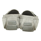 Louis Vuitton Monte Carlo Loafers Driving Shoes Gray Suede — view 2