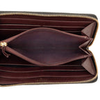 Chanel CC Logo Quilted Zip Around Wallet Black Caviar Leather — view 4