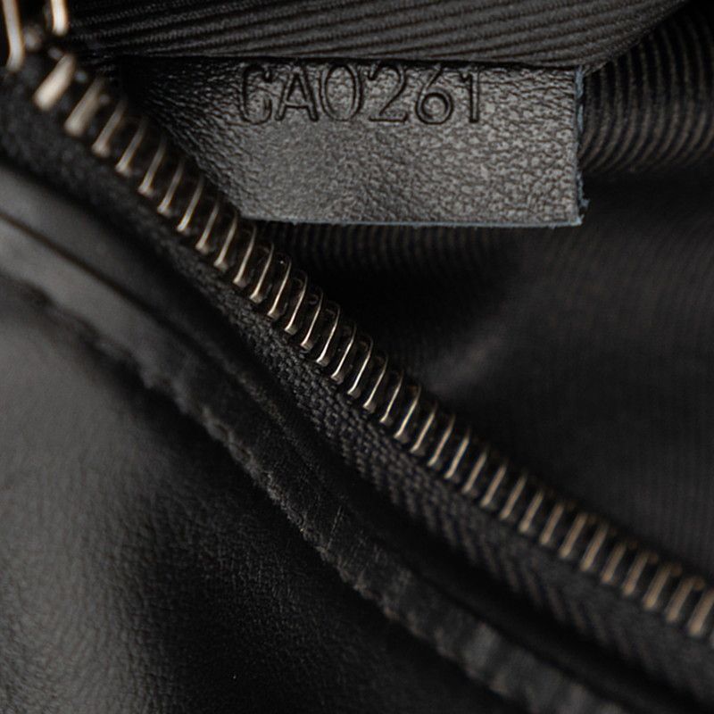 Louis Vuitton Monogram Eclipse Discovery Bum Bag Black Leather — view 6