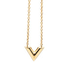 Louis Vuitton Essential Chain Pendant Gold Plated