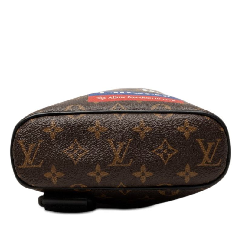 Louis Vuitton Monogram Chalk Sling Bag Brown Multicolor Leather — view 3